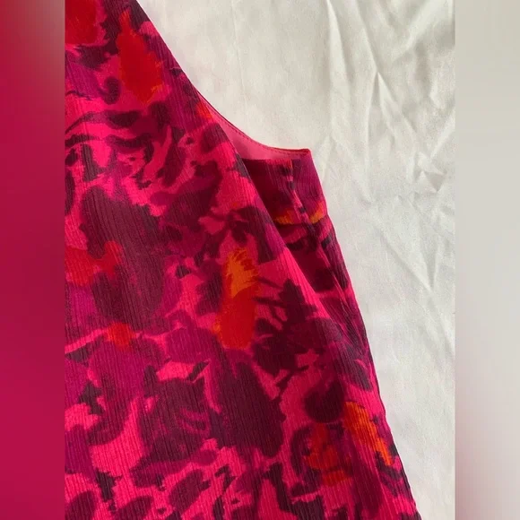 Banana Republic Fuchsia, Pink, Purple and Orange Patterned Tank - Picture 10 of 16